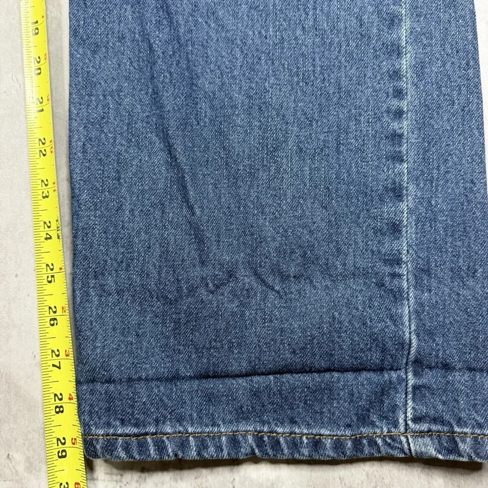 Vintage Y2K Levis 505 Jeans Mens 38x29 Med Wash Denim Straight Regular Fit USA